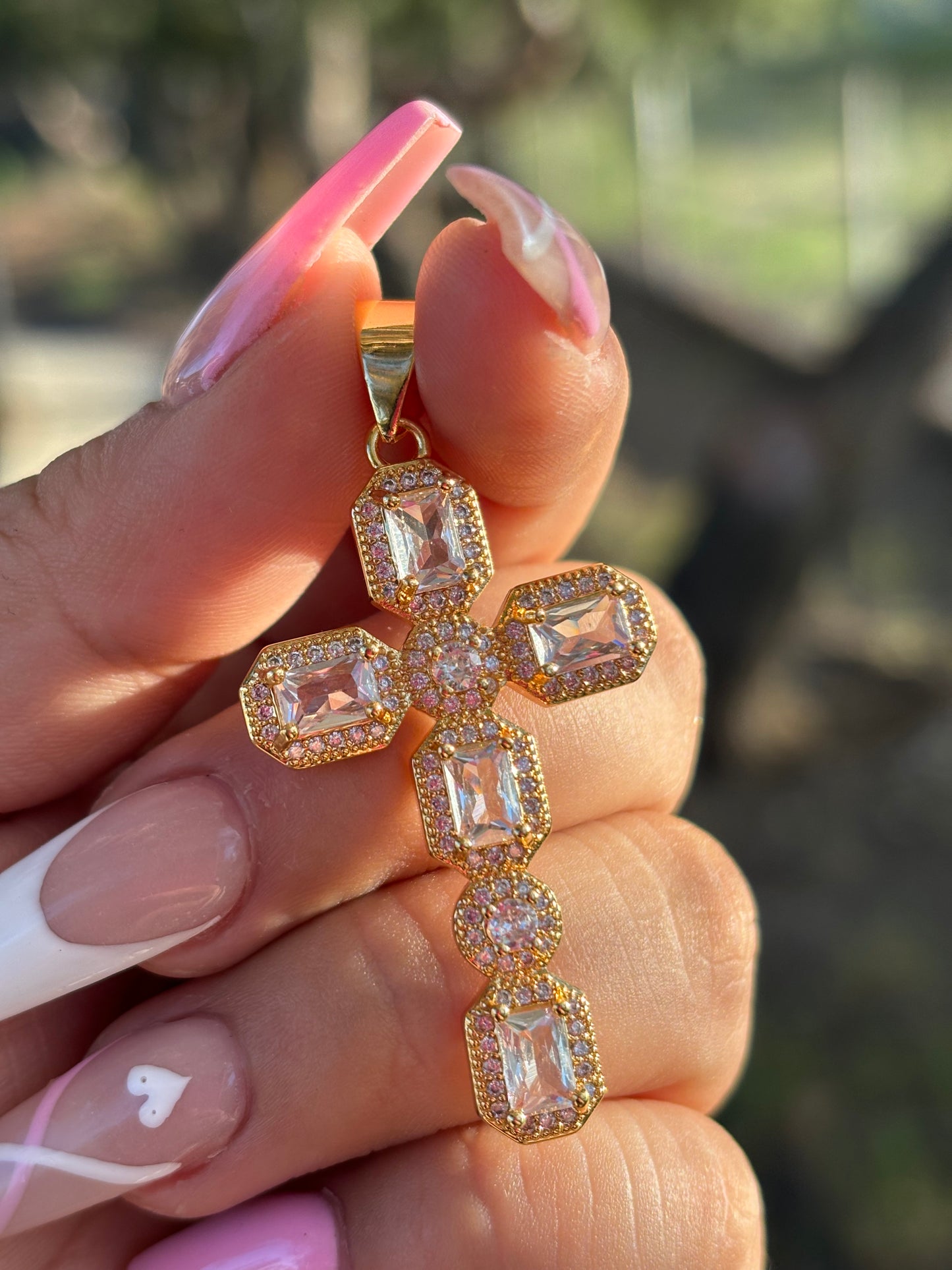 Chunky Cross Pendant