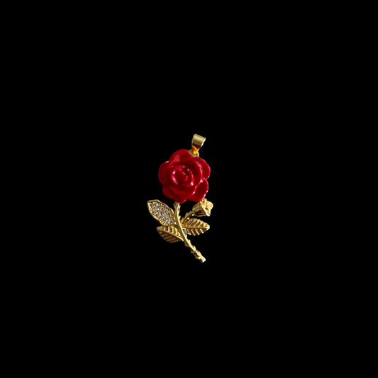 F-6 red flor pendant