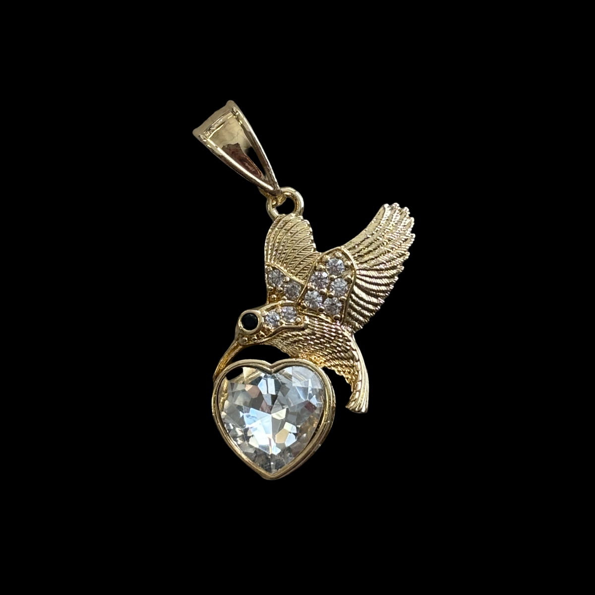 D-8 pendant heart