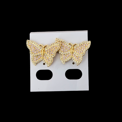 Matching Butterfly Earrings