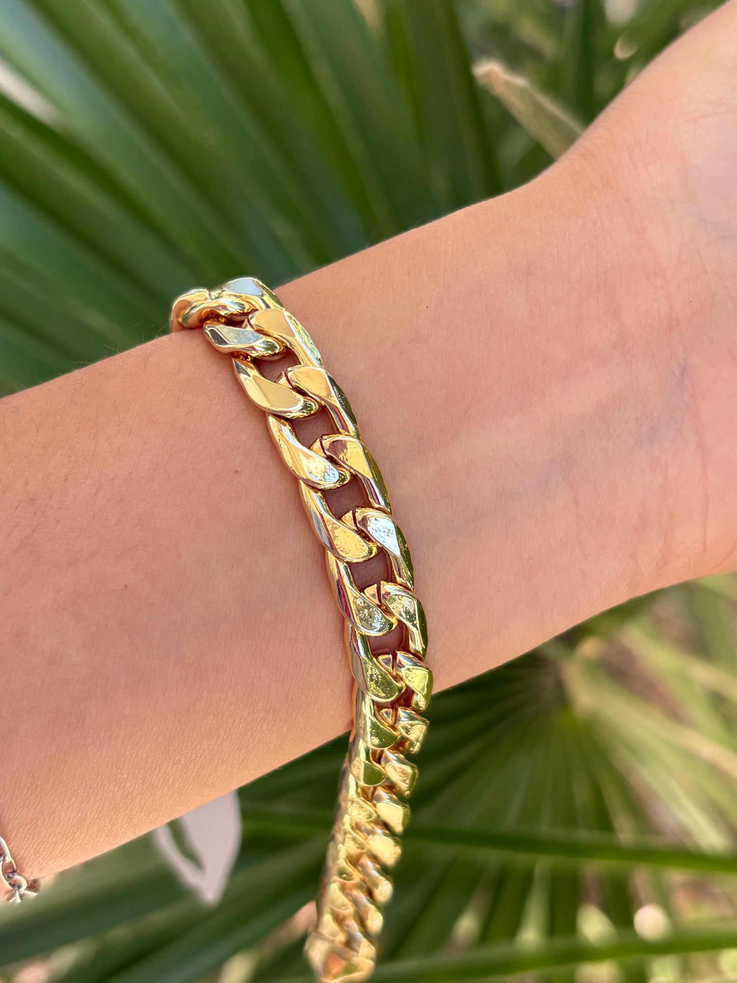 Bracelet cubana men #44-A