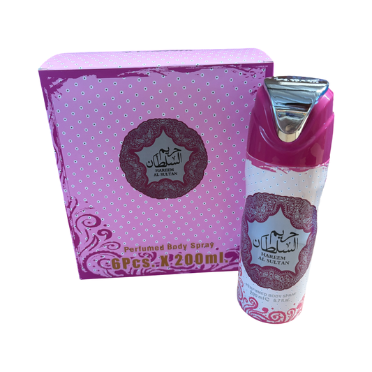 6pc Pink Spray
