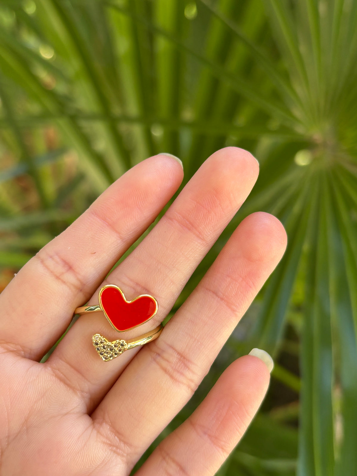 Heart Ring ajustable