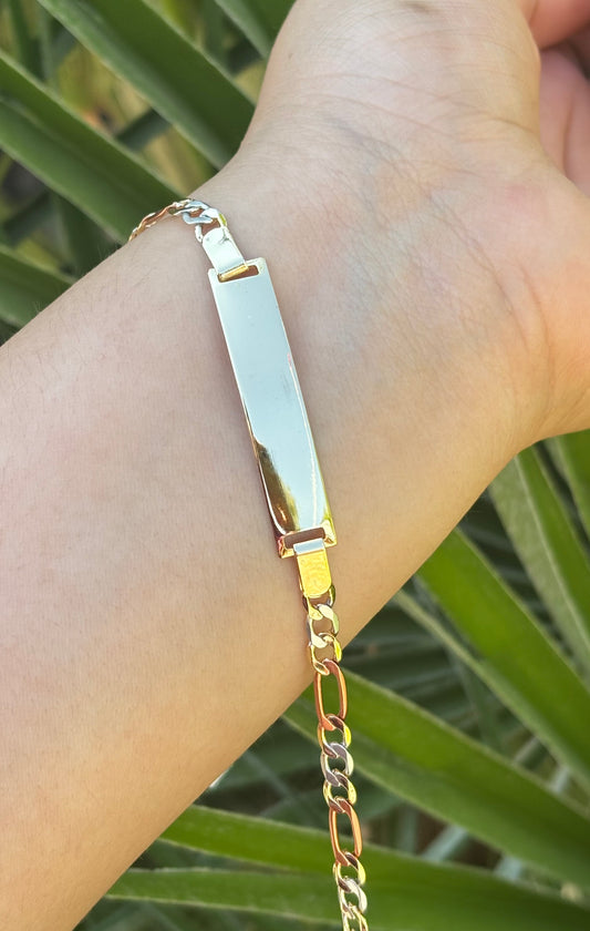 3oros placa Bracelet