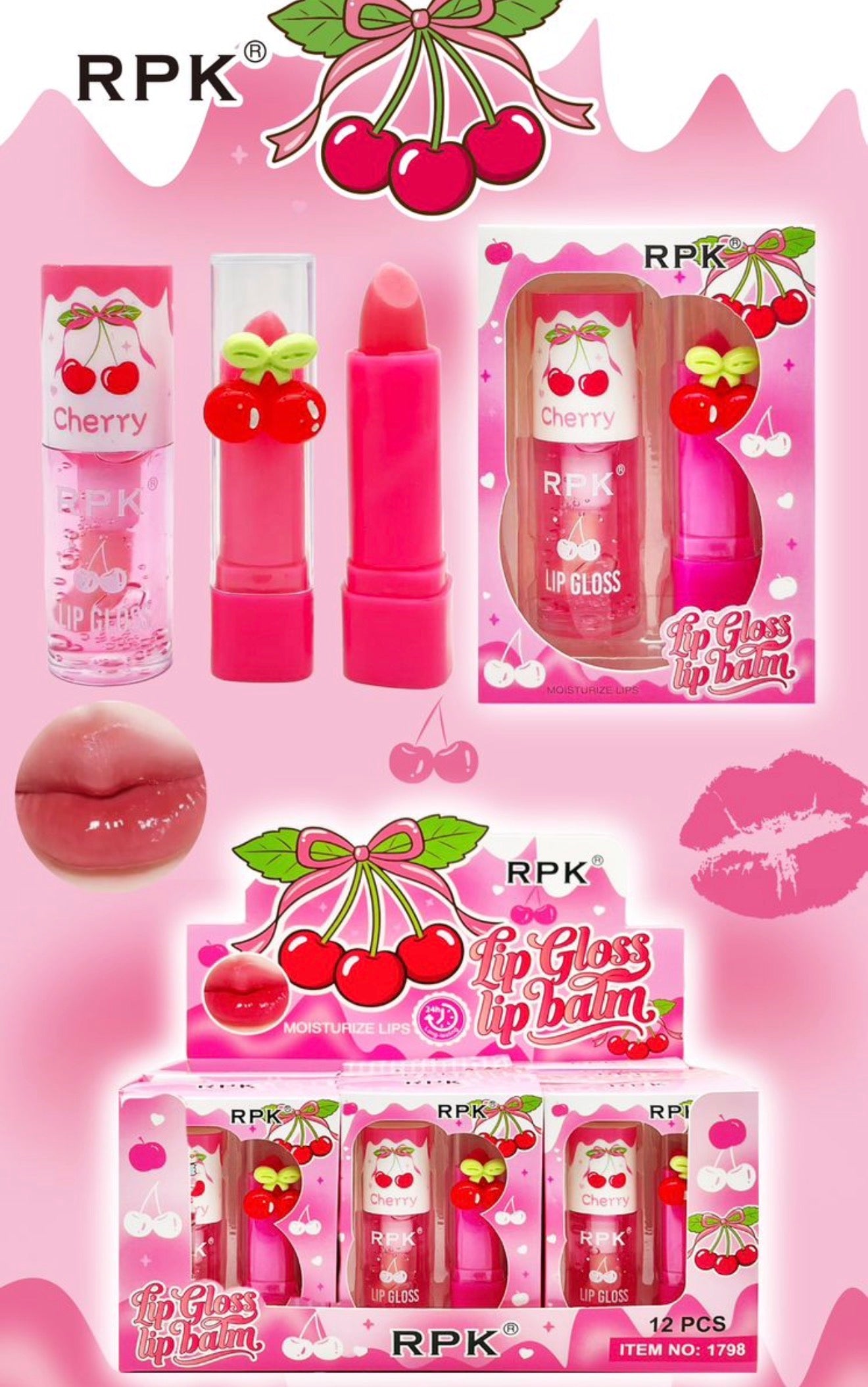 Cherry 12pc Duos