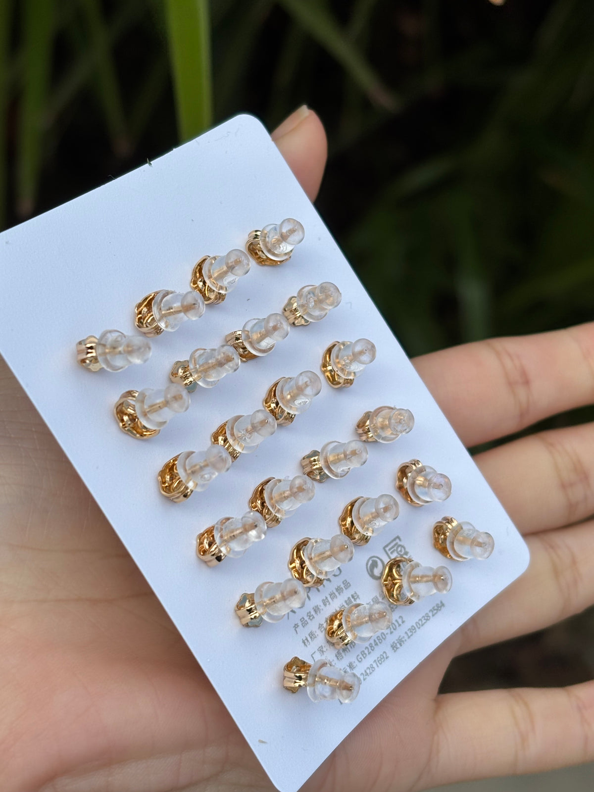 Xp earring heart pink pack #0245
