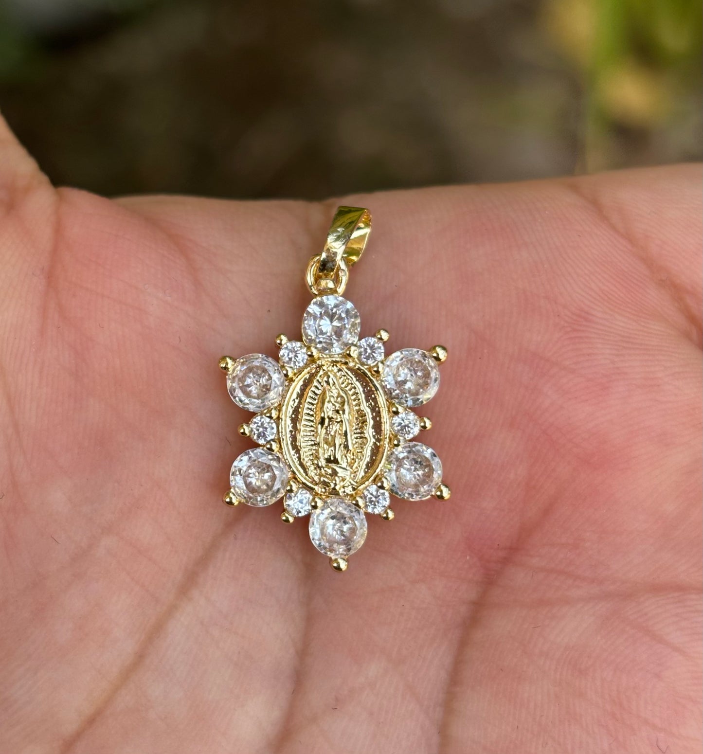 Star Virgencita Pendant