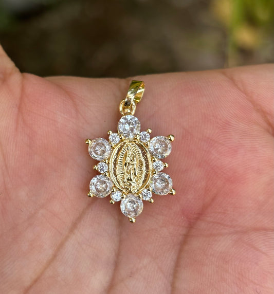 Star Virgencita Pendant