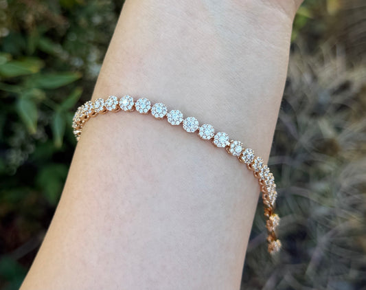 XP Circle Bling Bracelet