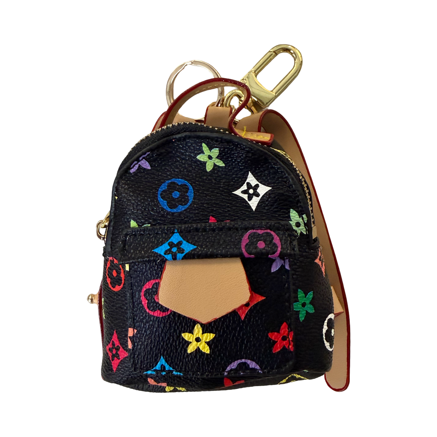 Black Backpack Keychain