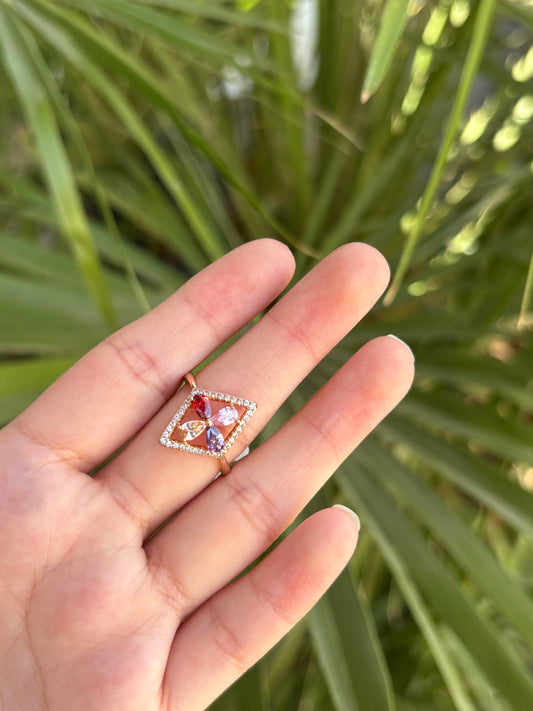Ring Xp flower size 7