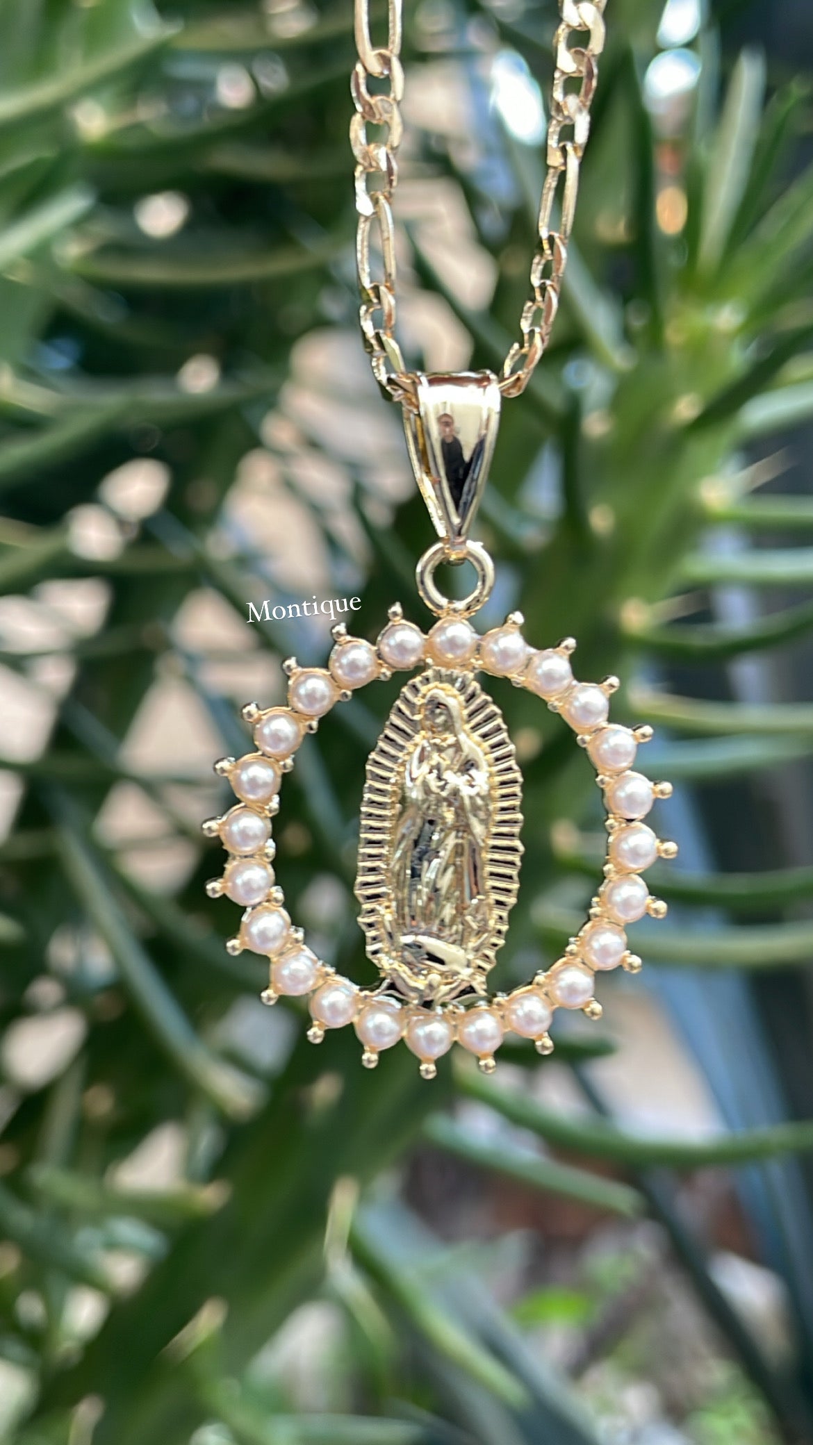 Perla virgen pendant