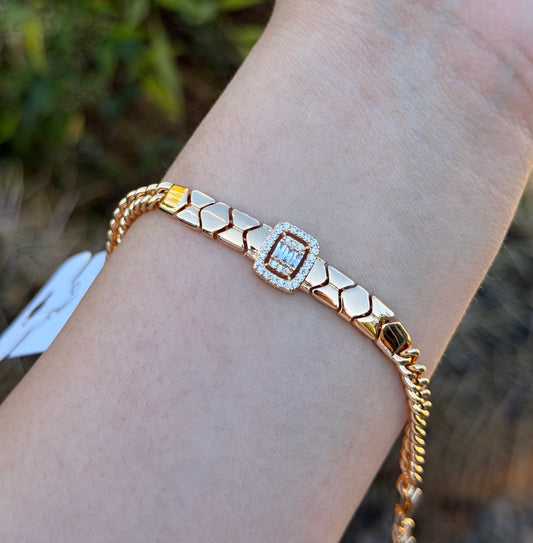 XP White Stone Bracelet