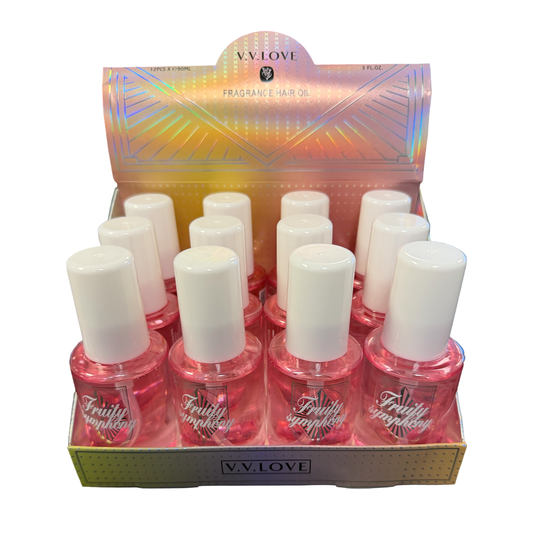 12pc Light Pink Hair Oil