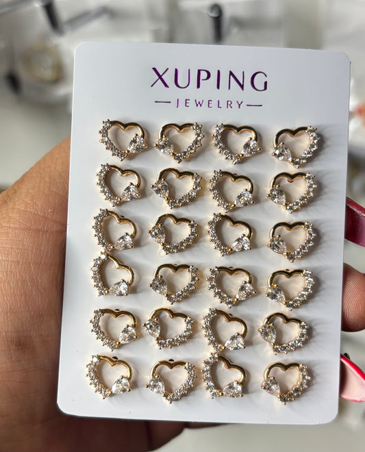 Stud Earrings 12 pc #9197