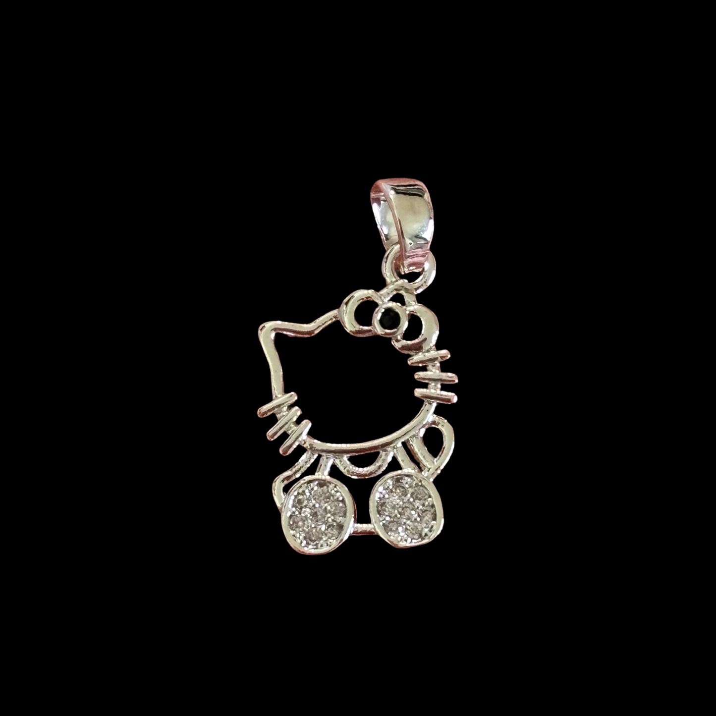 Mini Hk silver pendant
