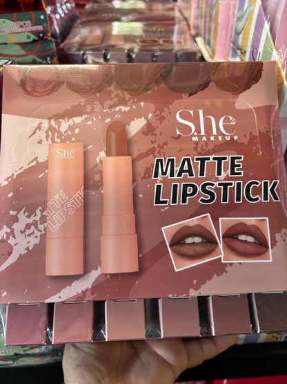 S.he Matte Lipstick 36pc
