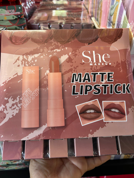 S.he Matte Lipstick 36pc