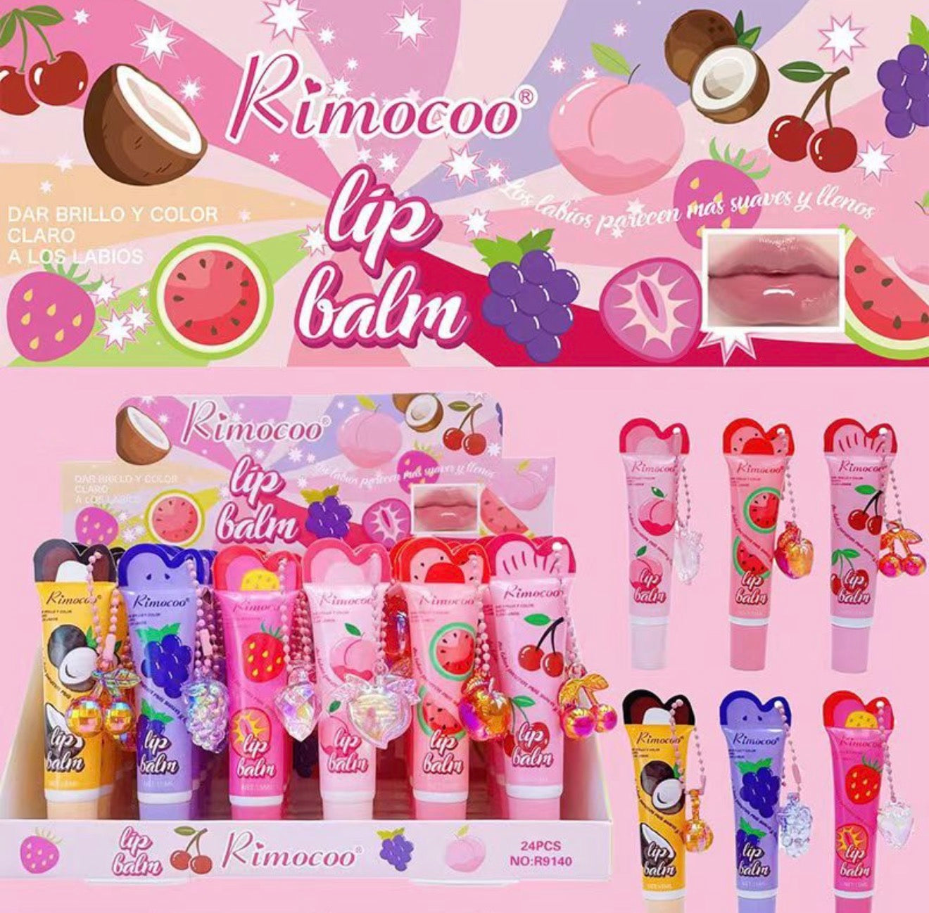 Fruit Lips 24pc