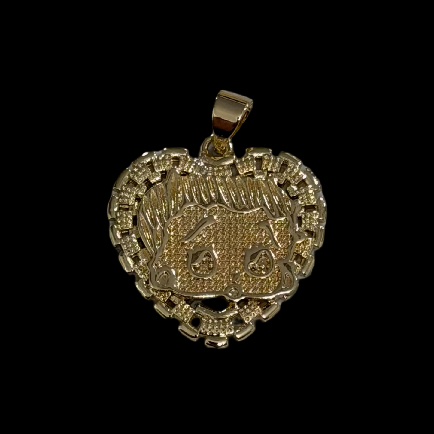 #666 Betty Heart Pendant