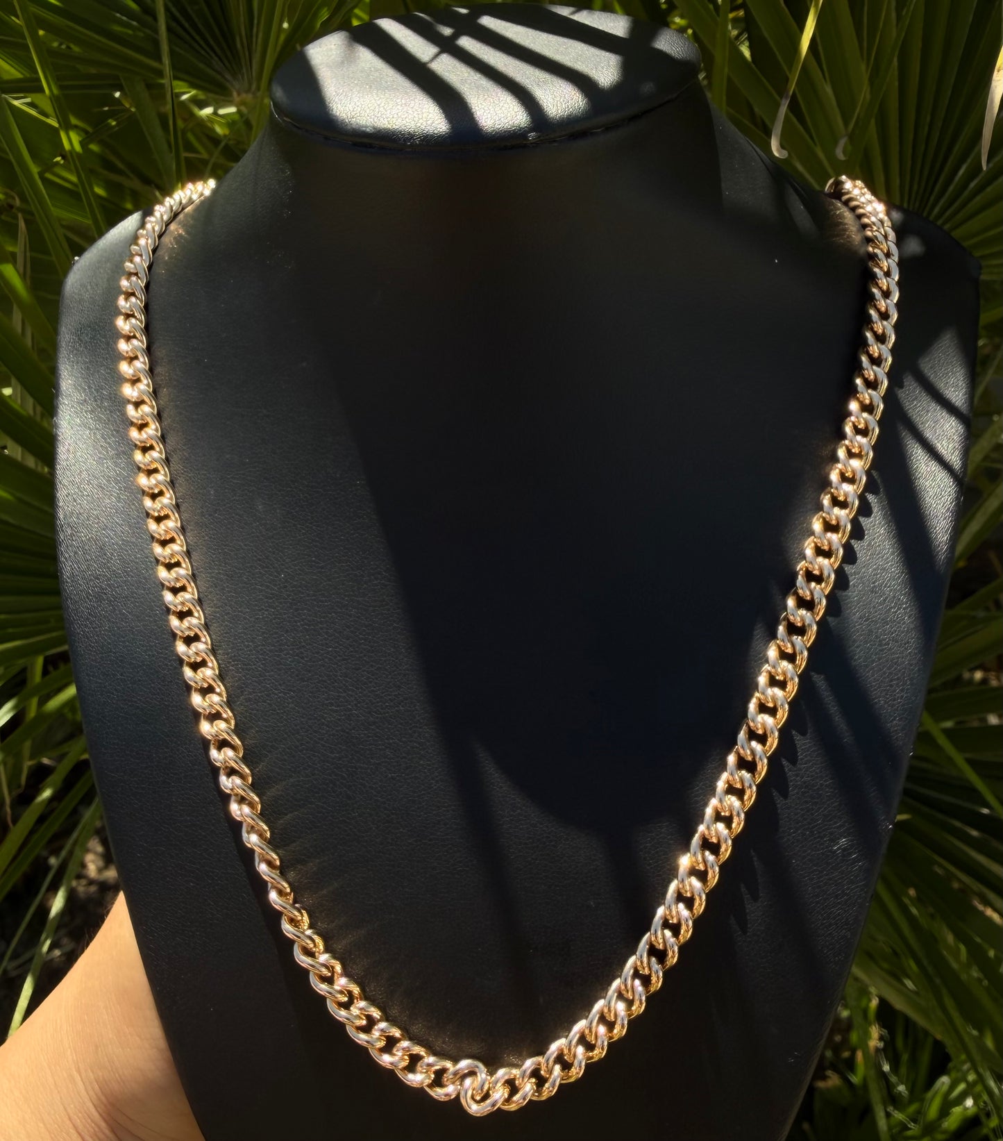 1pc XP Cuban Chain 18k 24inch