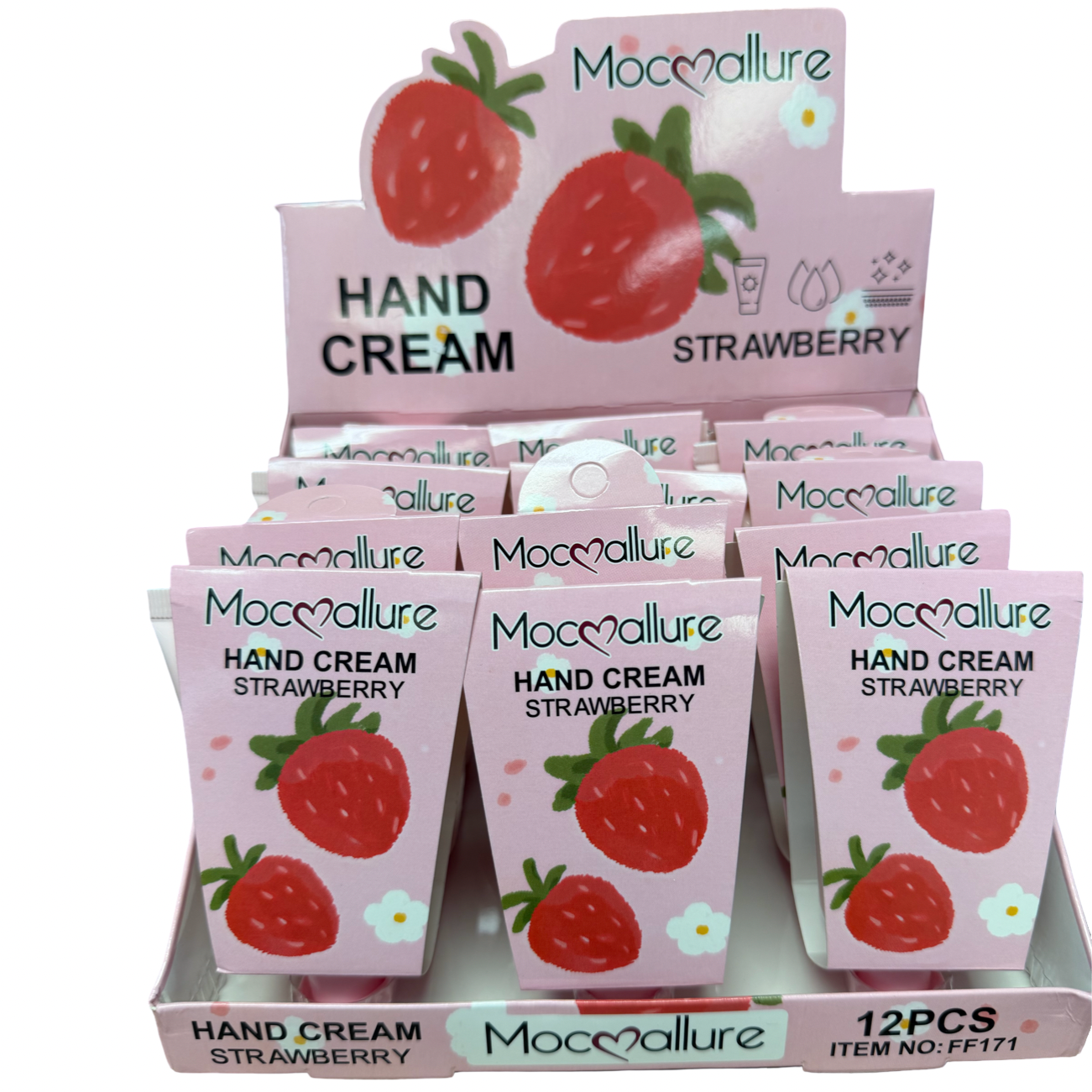 Hand crema strawberry 12pcs