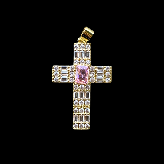 Pink Cruz pendant