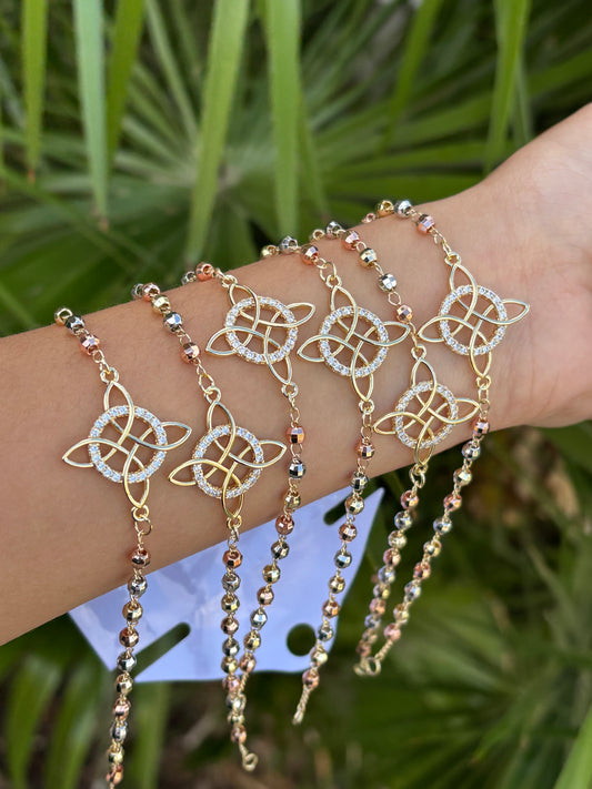 Nudo de bruja pack bracelet