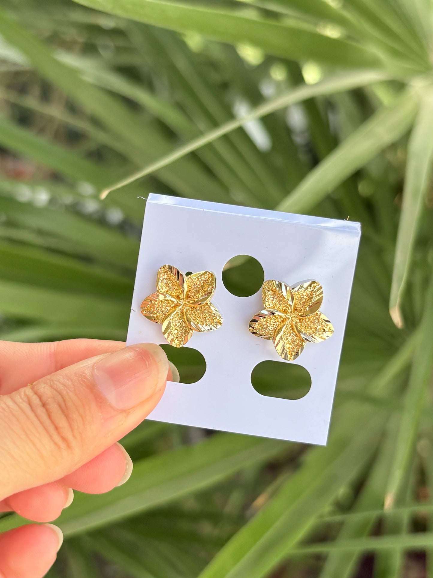 Hibiscus flower Earring
