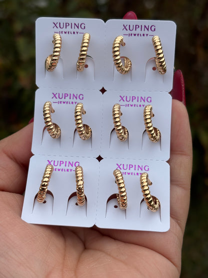 Hoop Earring 6pc #1550