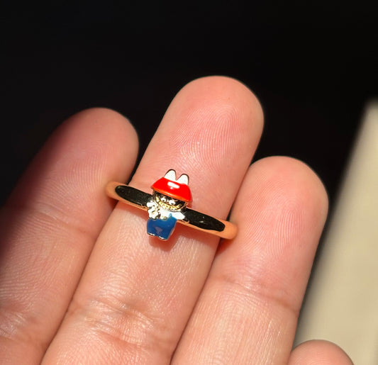 Red Hat Bubu Ajustable Ring