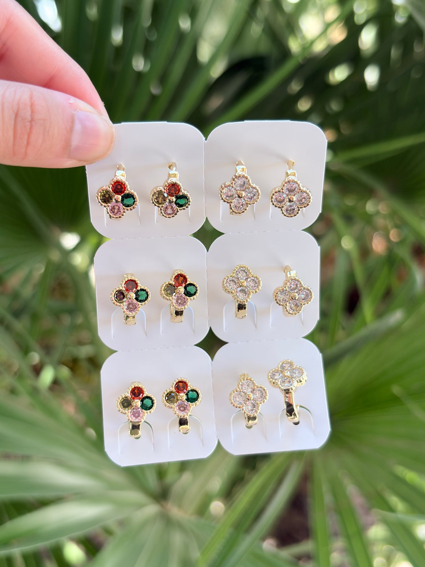 Mini Trébol hoop 6pcs