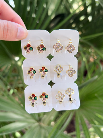 Mini Trébol hoop 6pcs