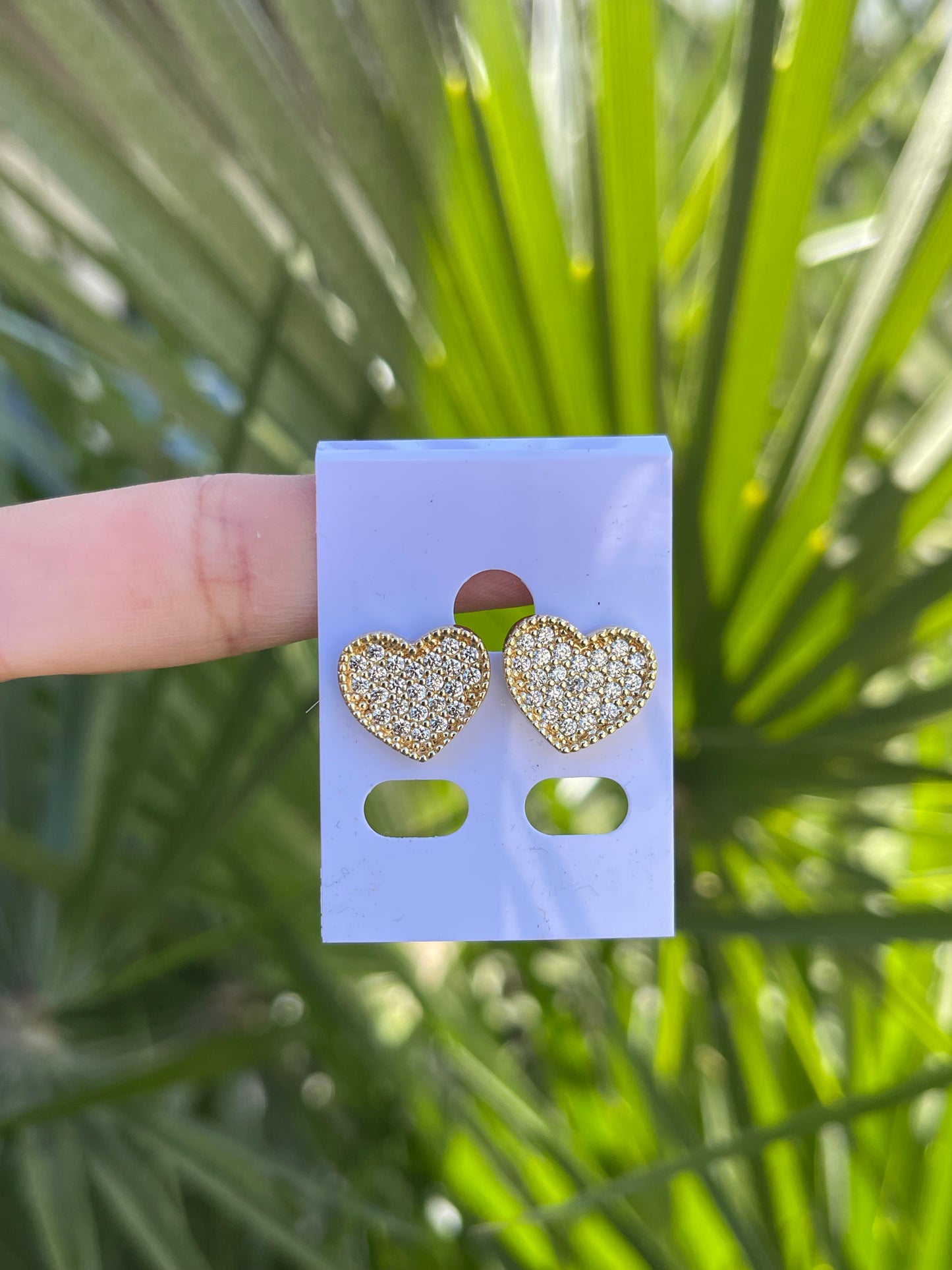 Heart earring