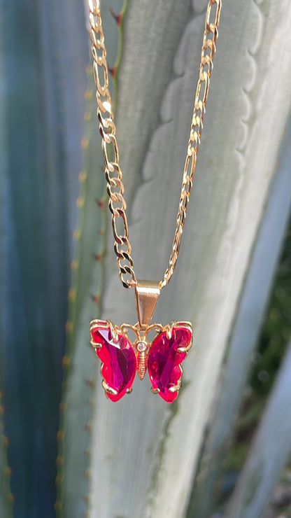 Color Butterfly Pendant