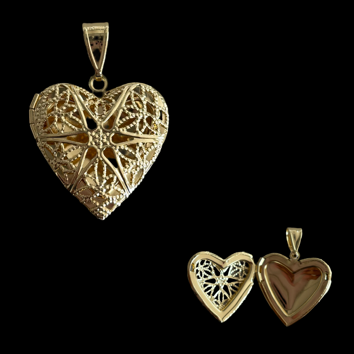 H-41 heart pendant