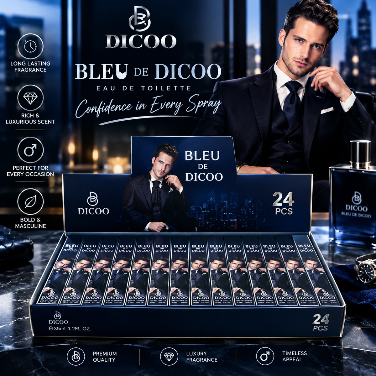 Bleu perfume 24pcs