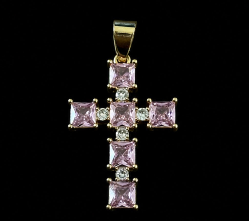C-73 cruz pink pendant
