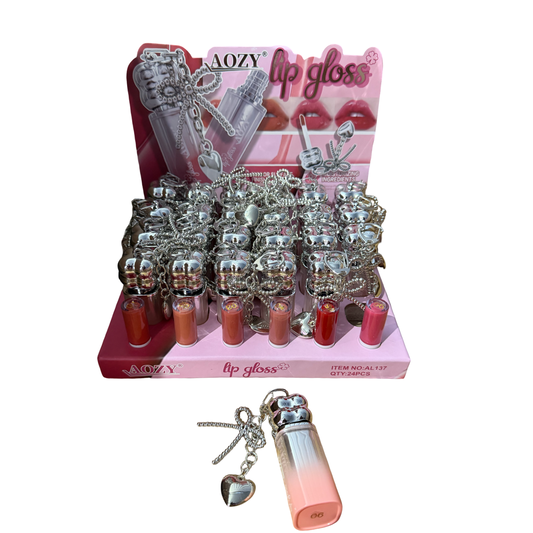 24pc Bow Lip Gloss