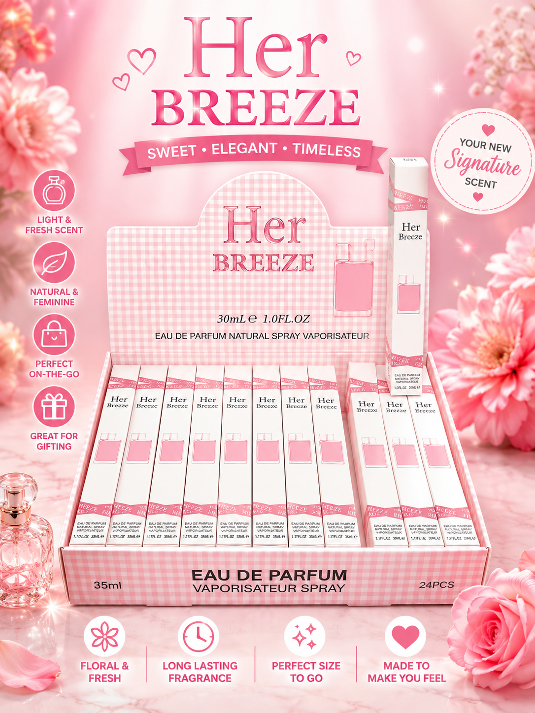 Her Breeze 24 Travel Perfume