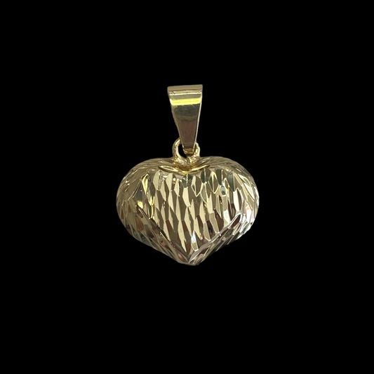 H-66 heart globo pendant