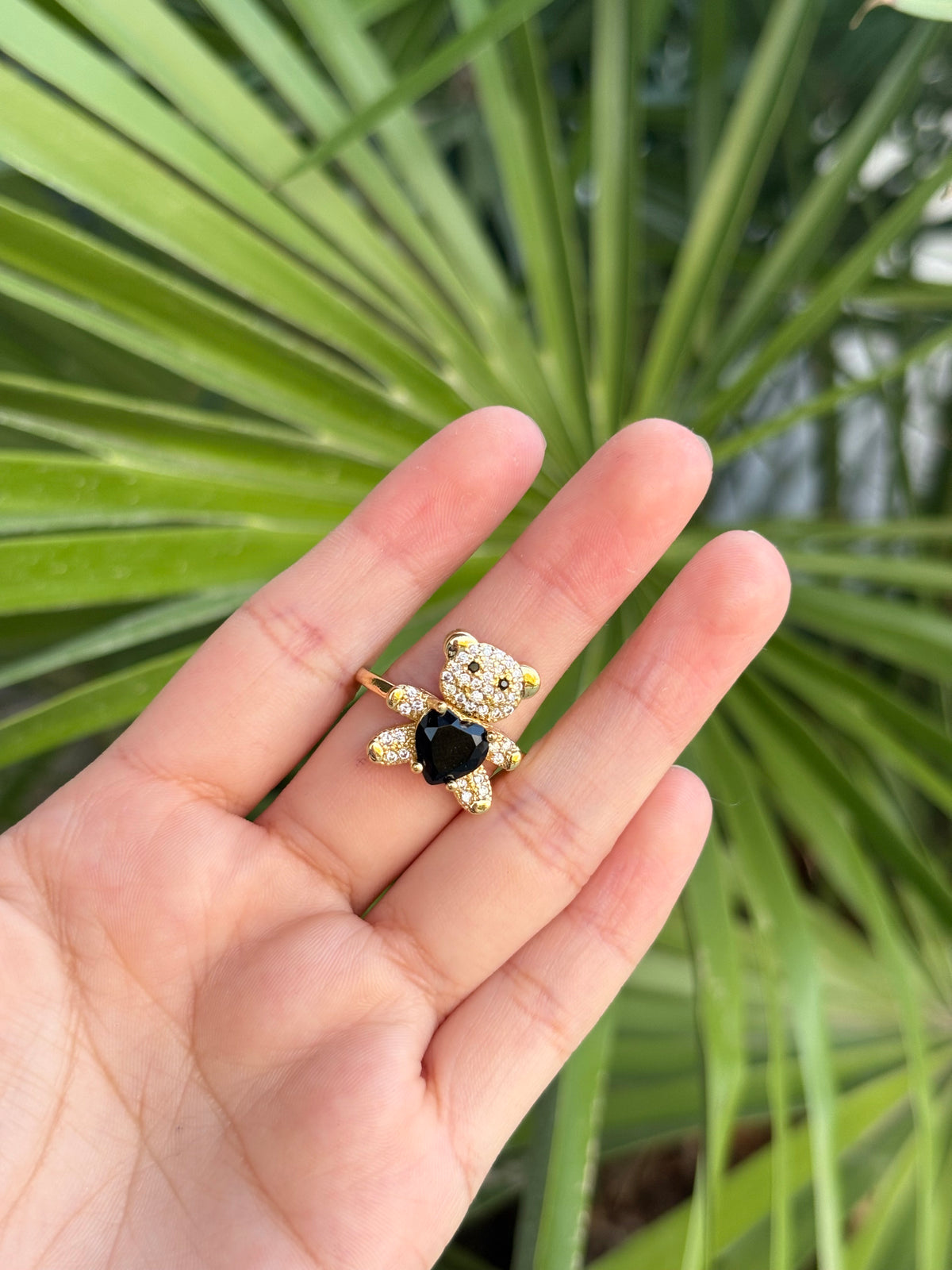 Bear ring ajustable