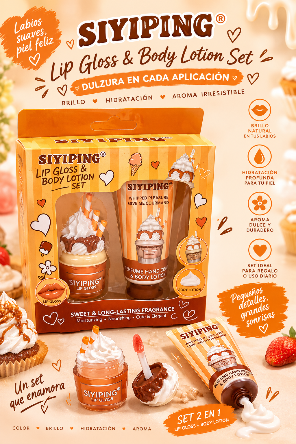 Set vainilla duo
