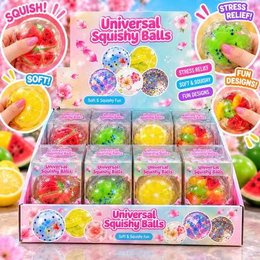Squishy fruit balls 12pcs Squishy
