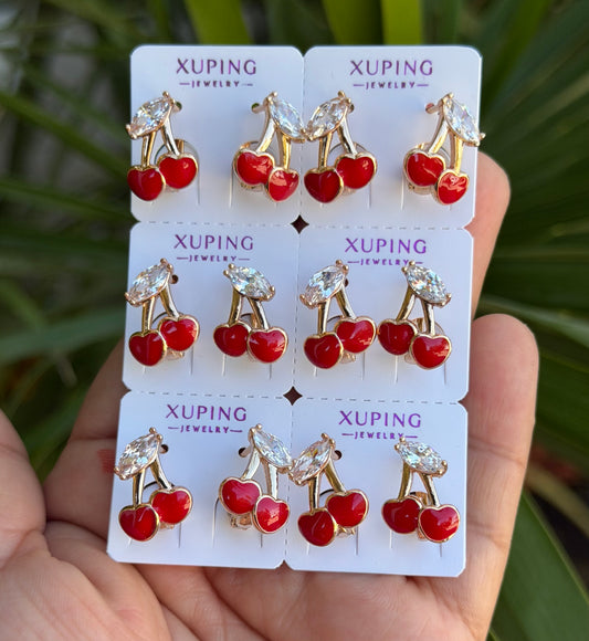 Cherry pack earring #0347
