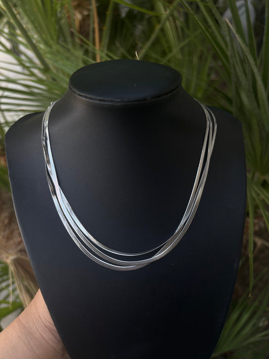 Stainless Steel 3pc Chain Pack 18”