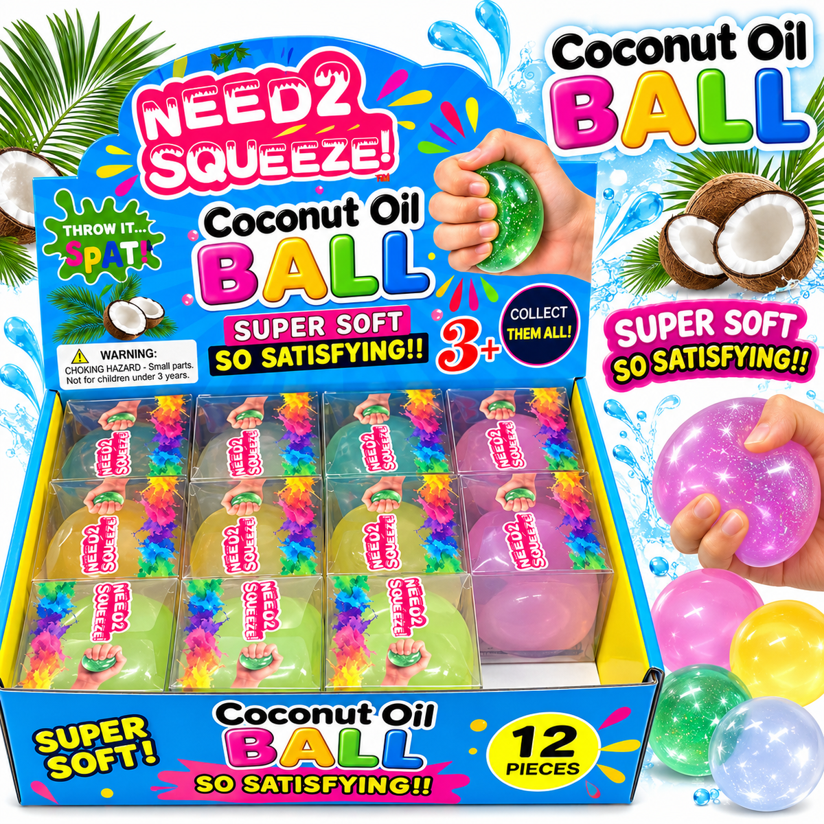 Coconut Oil Ball 12pc