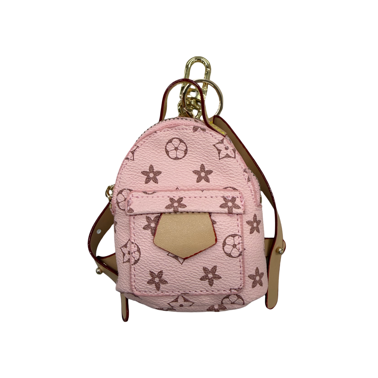Pink Backpack Keychain