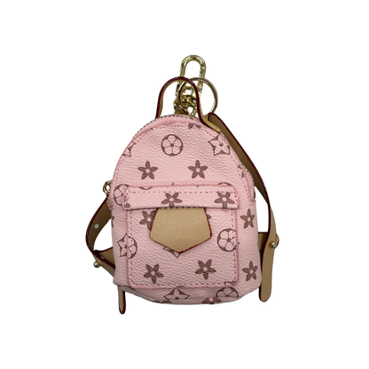 Pink Backpack Keychain