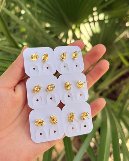 SJ Oval earring 6pcs